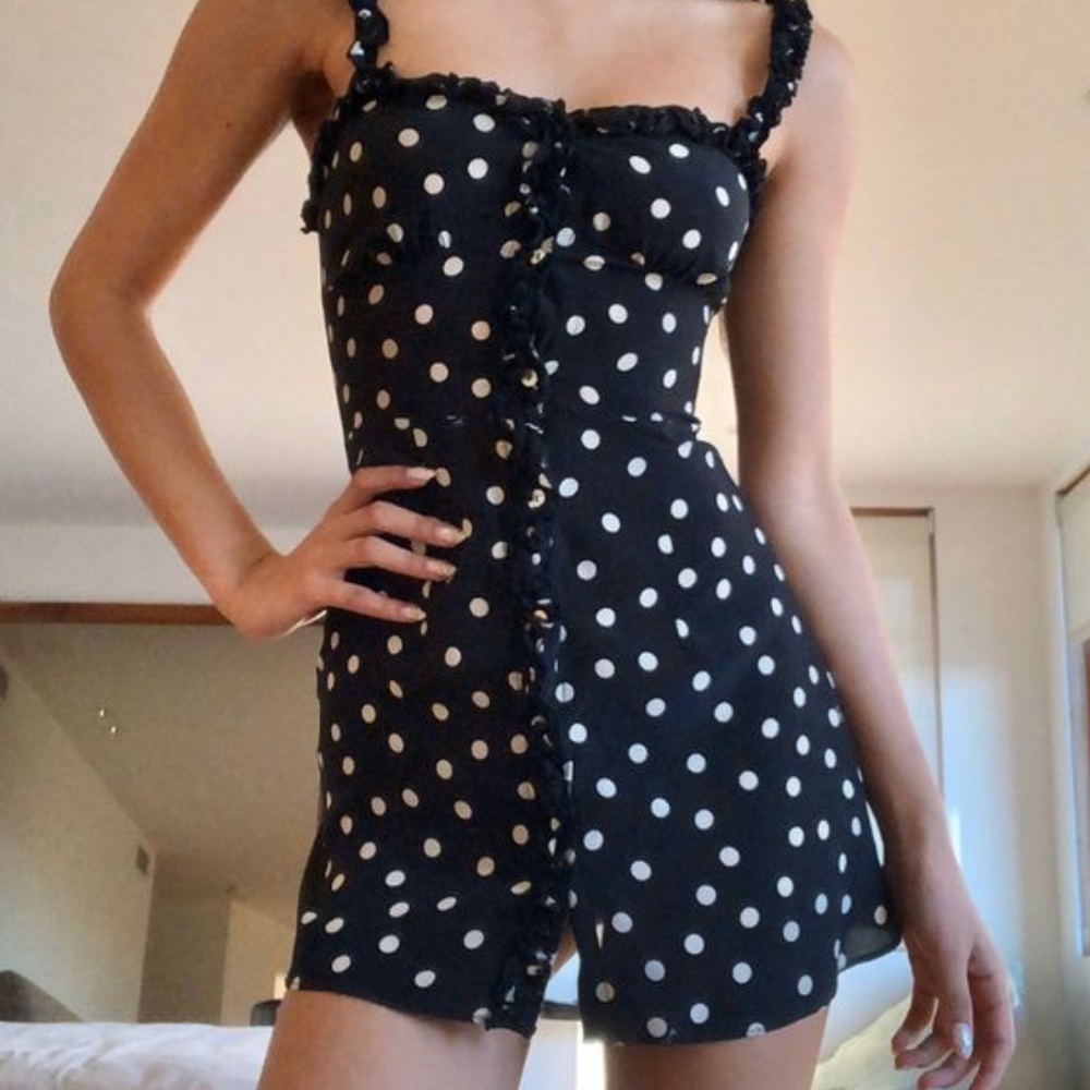 Réalisation Par - "The Julia" - Polka Dot - Black and White